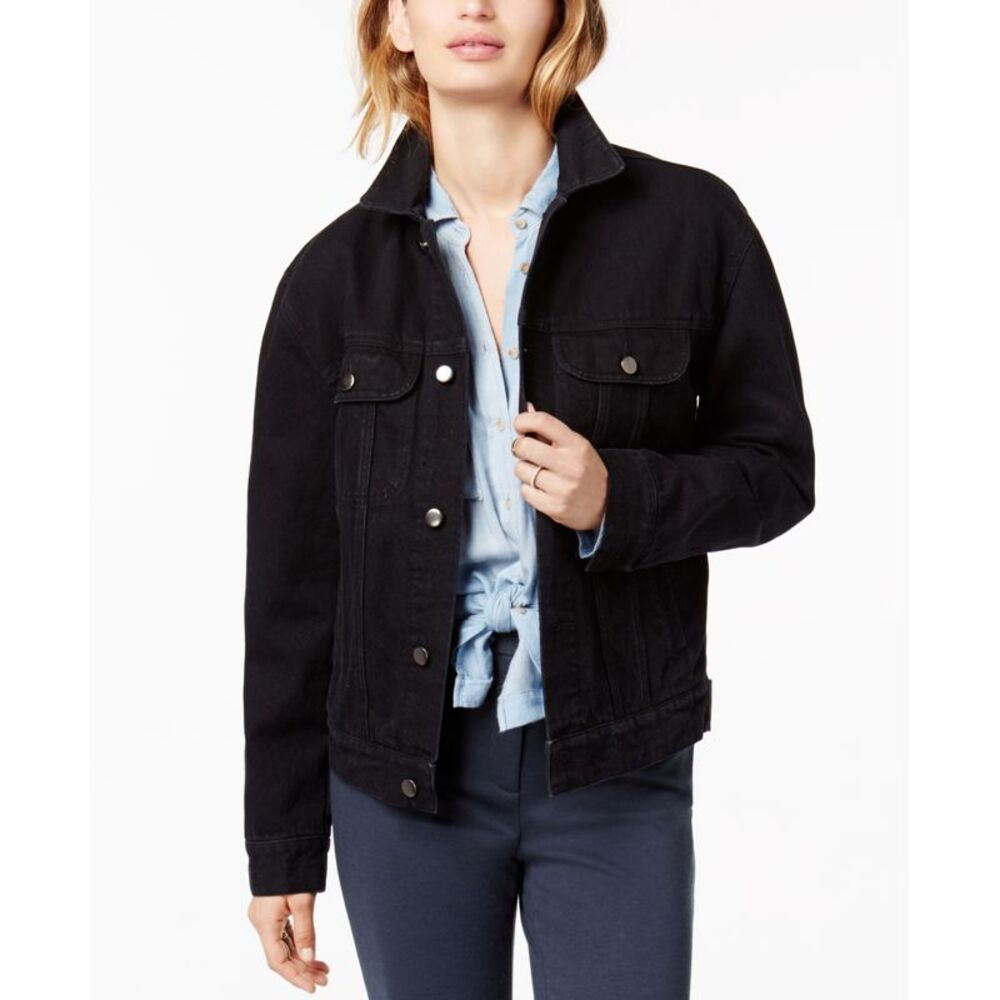Cotton Feminist Embroidered Denim Jacket